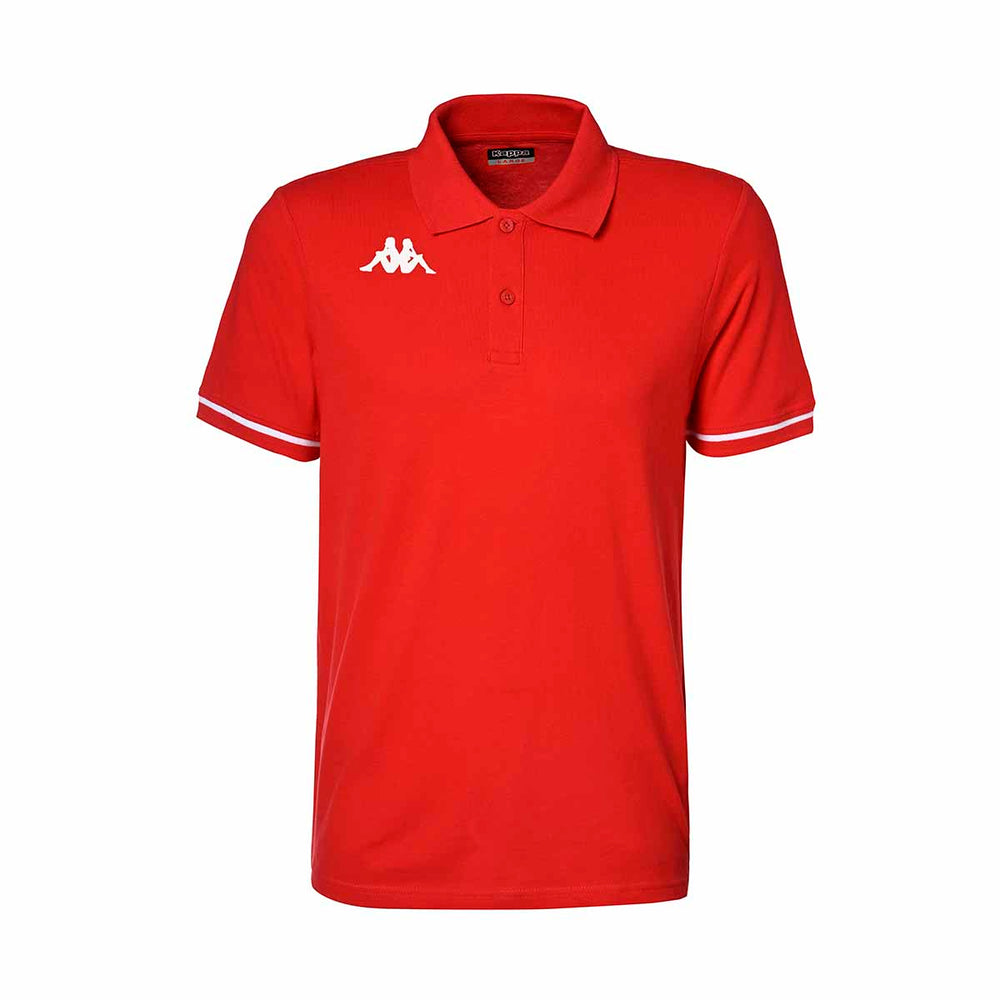 Barli Polo Red/White