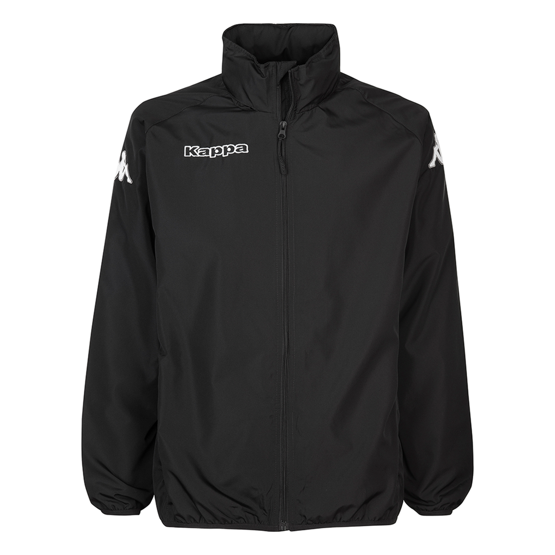 Kappa windbreaker black sale
