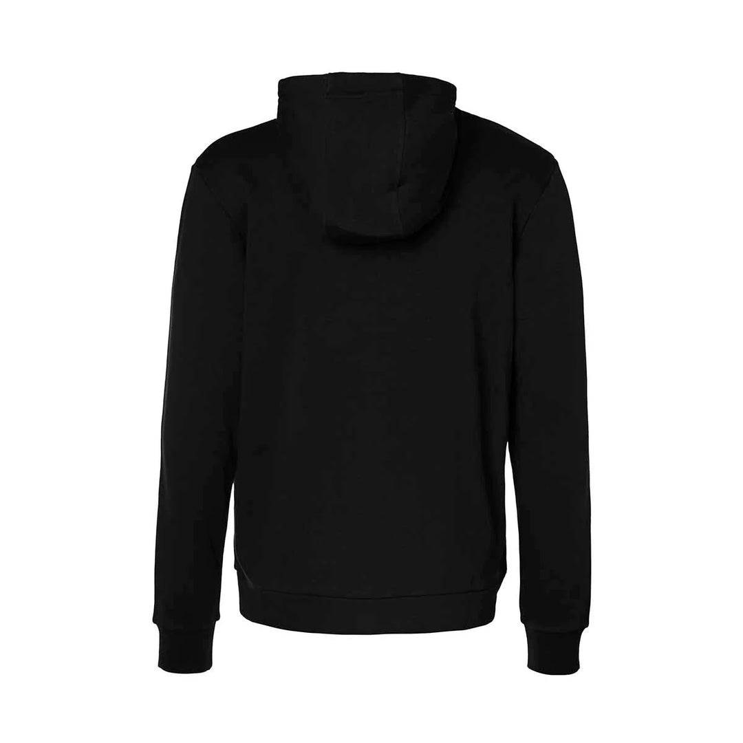 Kappa hoodie hot sale mens black