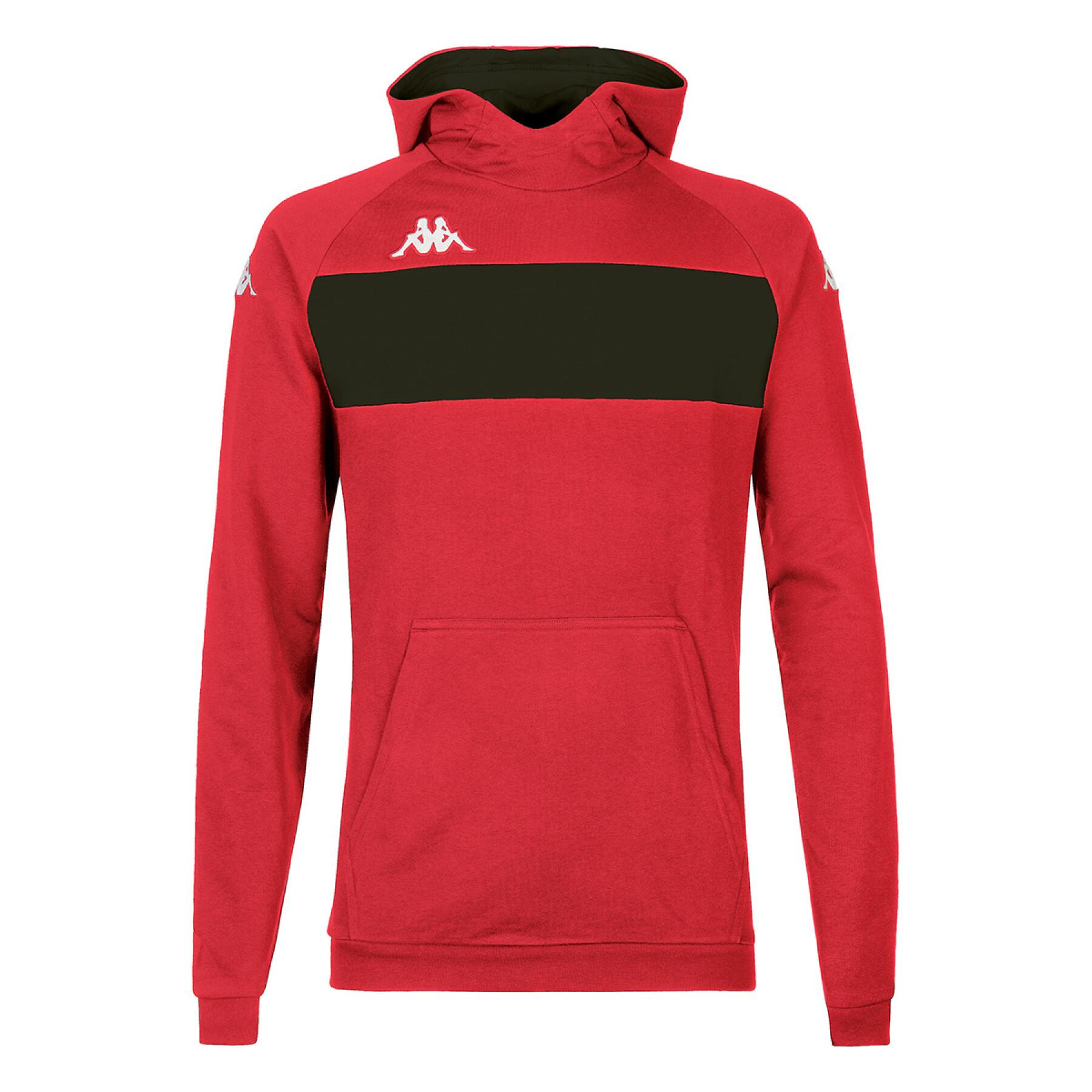 Kappa red hoodie mens on sale